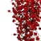 28&#x201D; Red Plum Blossom Teardrop Swag